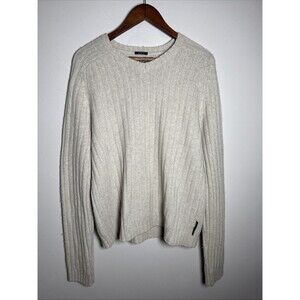 Abercrombie and Fitch Lambswool Muscle Sweater Men's Large Y2K Vintage